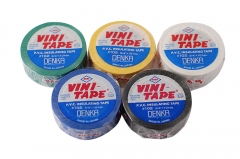 Denka Japan 0.13x19mmx10yd VINI PVC Electrical Insulation Wiring Tape