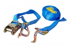 X-Steel AS/NZ 4380 Standard 25mm / LC 750Kg x 5M Ratchet Strap Tie Down with Hook & Keper