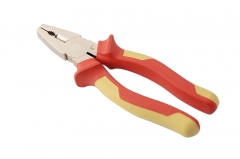Non-Spark Sparkproof  Al-Br Brass VDE Insulate Electrician 8"/200mm Combination Pliers