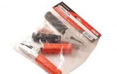 Selta Taiwan 2pc-pk Red & Black PVC Insulated 600AMP Battery Terminal Cable Alligator Booster