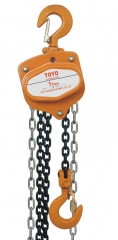 Certified Toyo Manual Chain Block Hoist 3 meter Chain Cap. Option:  2/3/5 Ton