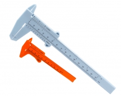 2pc Utility Plastic Caliper Vernier Micrometer with Metric & Imperial Measure